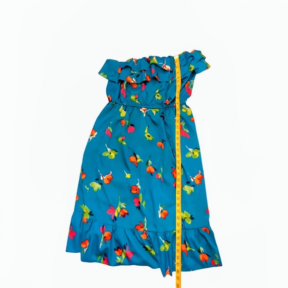 FINAL DAYS $5 Old Navy Blue Strapless Summer Dress.  CLOSET CLOSING - Picture 5 of 6